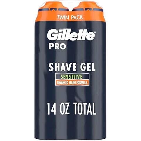 Gillette PRO Shaving Gel Twin Pack Cover