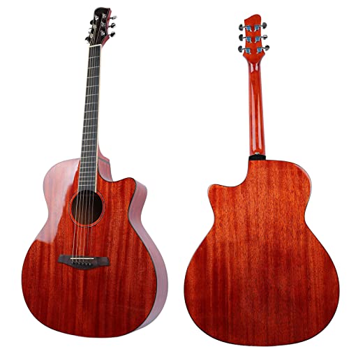 Pack de Démarrage pour Débutant en Guitare Folk, Entièrement équipé en Bois Massif, Longue Durée de Vie, Guitare Acoustique Puissante et Pénétrante pour Débutants (Brun) - Les Beatles, Paul McCartney, John Lennon, RIngo Starr, George Harrison Pack de Démarrage pour Débutant en Guitare Folk, Entièrement équipé en Bois Massif, Longue Durée de Vie, Guitare Acoustique Puissante et Pénétrante pour Débutants (Brun) – Image 5