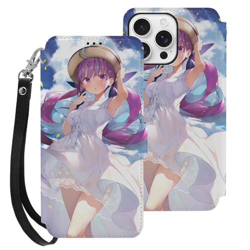 iPhone 16 Pro Max ��p�P�[�X �蒠�^ ���킢���A�j���� VTuber ���l �������� �X�}�z�P�[�X �y�Ռ��z������TPU�f�� �S�ʕی�z ���z�^ IPhone��p�P�[�X/�J�o�[ �D/�J�[�h���[ ���u��/�X�^���h�@�\ �y�� �ϏՌ� �����h�~