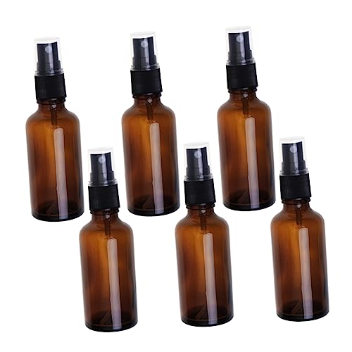 OFFIGAM 6Piezas Vidrio Vacías para Atomizador de Maquillaje y Esenciales para Cocina y Salón