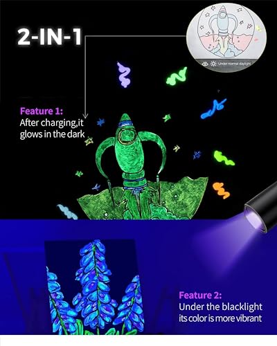 Fantastory Glow In The Dark Acrylic Paint thumb #2