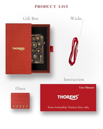 Encendedor THORENS Steampunk Abyss Coil de latón clásico miniatura 6