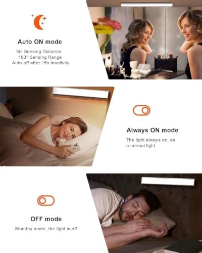 Image of Motion Sensor LED Light for Home, 30cm, Rechargeable