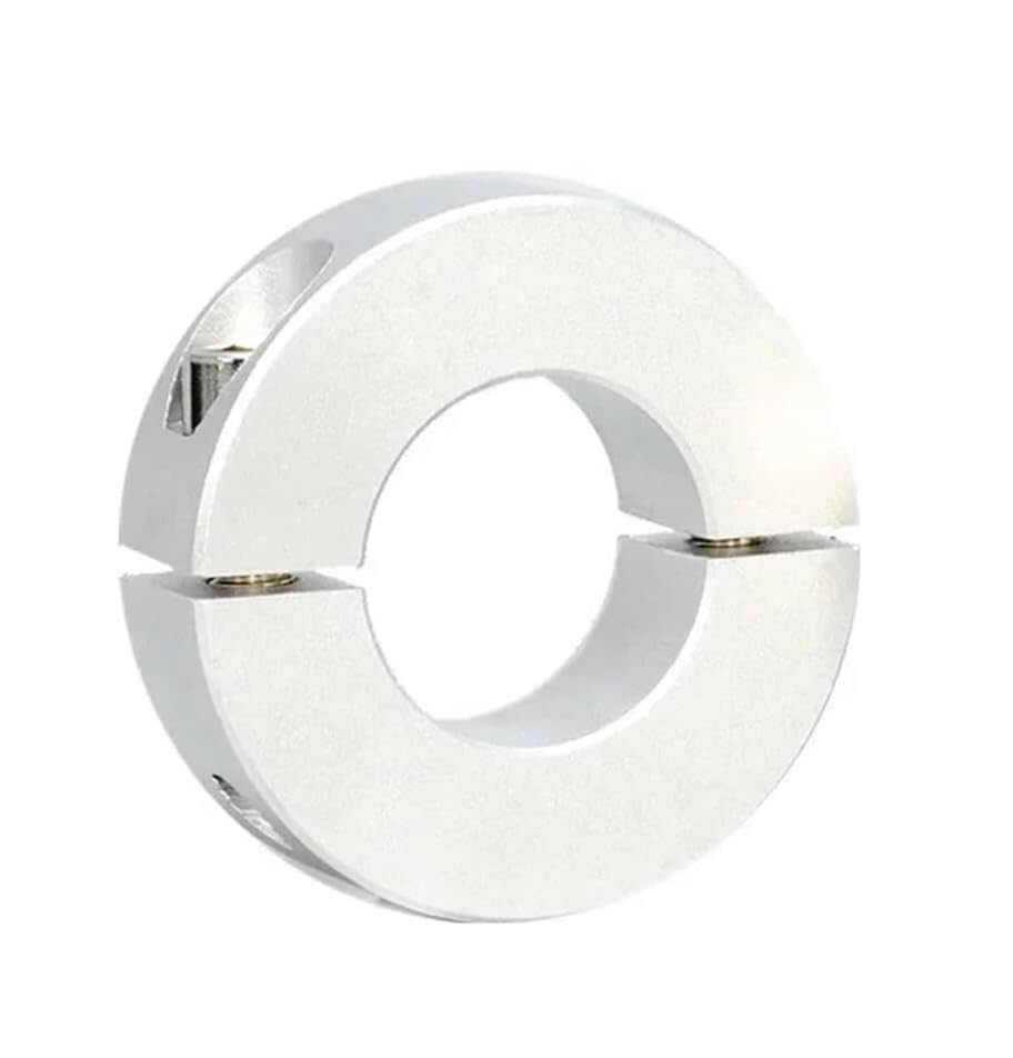 Anillo fijo de aleación de aluminio tipo dividido de 12x30x10mm con abrazadera para eje