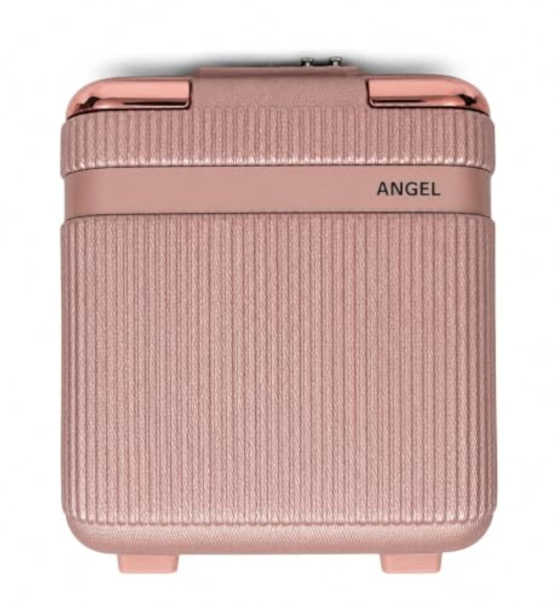Angel Portable Makeup Vanity Box Organiser, Rose Gold