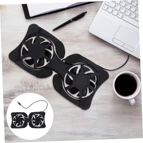 ULTECHNOVO Cooler plegable portátil para laptop con ventiladores duales miniatura 7