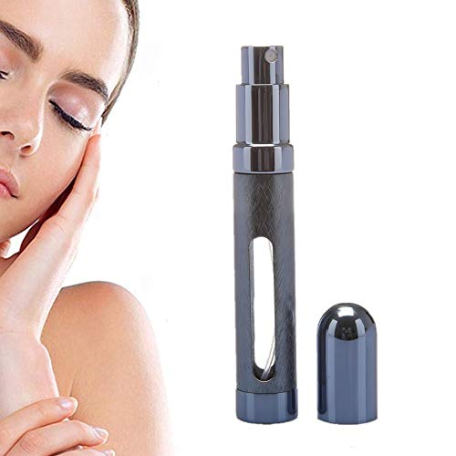 Preisvergleich Produktbild KAIKUN Parfum Zerstäuber Für Unterwegs Zerstäuber Tragbare Sprühflasche Parfüm Sprühflasche Parfüm-Dekanter Ungiftige Sprühflasche Blue