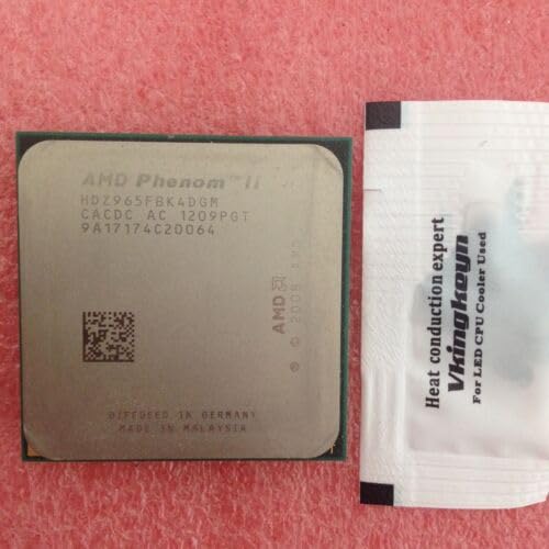 Ayzung BNBT-UJCG-260 For Amd Phenom Ii X4 965 3.4 Ghz 2000 Mhz 4-Core L3 6M Processor Sockel Am3 Cpu cover