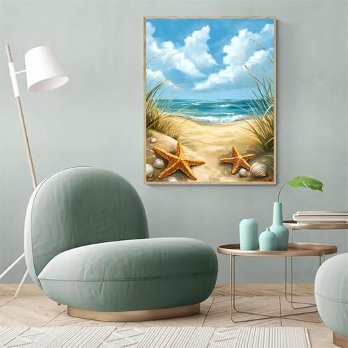 Diamond Painting éToile de Mer 5D Kit Complet 70x95cm - 2