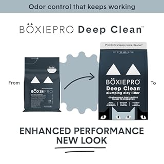 Boxie® Probiotic Cat Litter 40 Day Natural Odor Control, 16lb Clumping Kitty Litter (Clay)