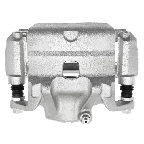 Image of Detroit Axle - Front Right Brake Caliper for 2010-2013 Nissan Altima, 2011-2012 Sentra, Passenger Side Disc Brake Caliper with Bracket Replacement