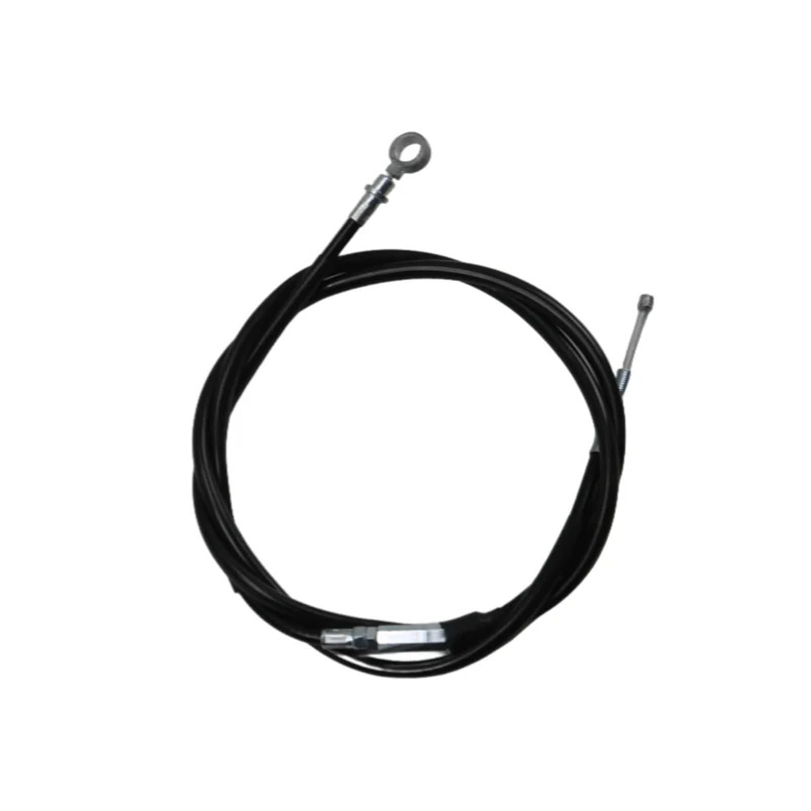 Linka sprzęgła stalowa motocykl Pasuje do Harley Sportster Iron XL883 1200H PLC Dyna Softail przewód sterujący linki sprzęgła motocykla(Black 185cm)