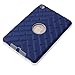 Hocase for iPad Mini 5 Case, iPad Mini 4 Case, Rugged Shockproof Anti-Slip Hybrid Hard Shell+Silicone Rubber Bumper Protective Case for Apple iPad Mini 5th/4th Generation - Navy Blue/Grey