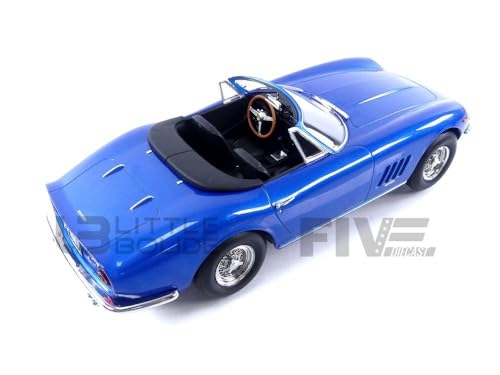 KK Scale Models 1/18 - F-ERRARI 275 GTB/4 Nart Spider - 1967 miniatura 6