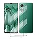 HuiYouMY 2Pcs Glas Compatible with HMD Aura Folie, stoßfest Compatible with HMD Aura schutzfolie schutzglas Folie Clear