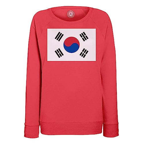 Sweatshirt Corée du Sud Football Femme Cadeau Parfait pour Supporter