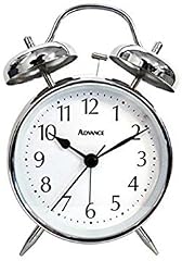 GENEVA/ADVANCE CLOCK 2080 AT QA Twin Bell Alarm Clock GENEVA/ADVANCE CLOCK 2080 AT QA Twin Bell Alarm Clock product