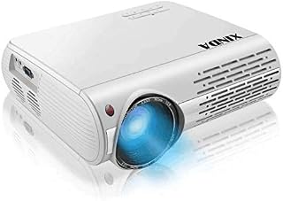 1080P Projector,XINDA 6600 Lux Outdoor Projector with 327" Display,3D Home Theater Projector