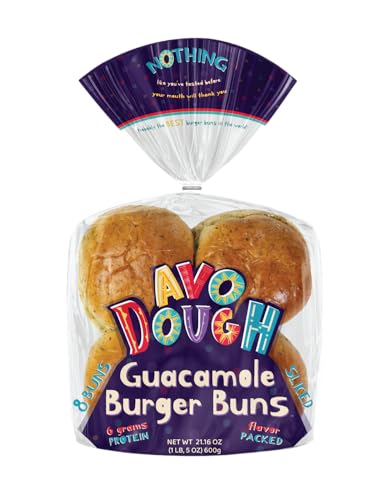 AVO DOUGH Guacamole Burger Buns