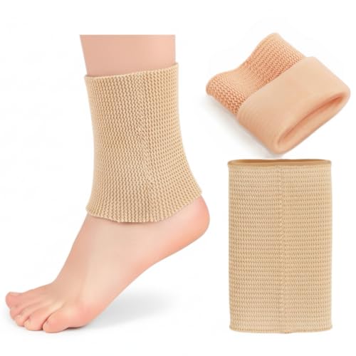 RHFGSFSS Figure Skating Ankle Gel Sleeve, 1 Pair Padded Ankle Guard...