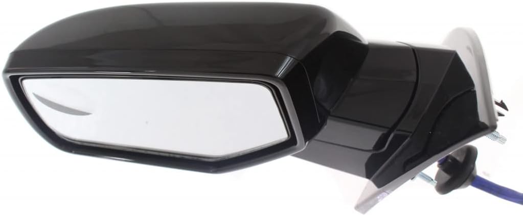 For Chevy Tahoe 2015 16 17 18 19 2020 Door Mirror Driver Side | Power | Heated | Manual Folding | Paint To Match | w/Blind Spot Mirror | Flat Glass | Replacement For GM1320505 | 23464426-PFM