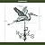Good Directions Blue Heron Cottage Weathervane, Includes Roof Mount, Blue Verde Copper, Patina