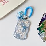 Design unique : le porte-cartes est équipé d'un design étoile tendance et unique, avec le goût de la jeunesse et de la vitalité, ce qui peut rapidement identifier votre sac de cartes dans la foule