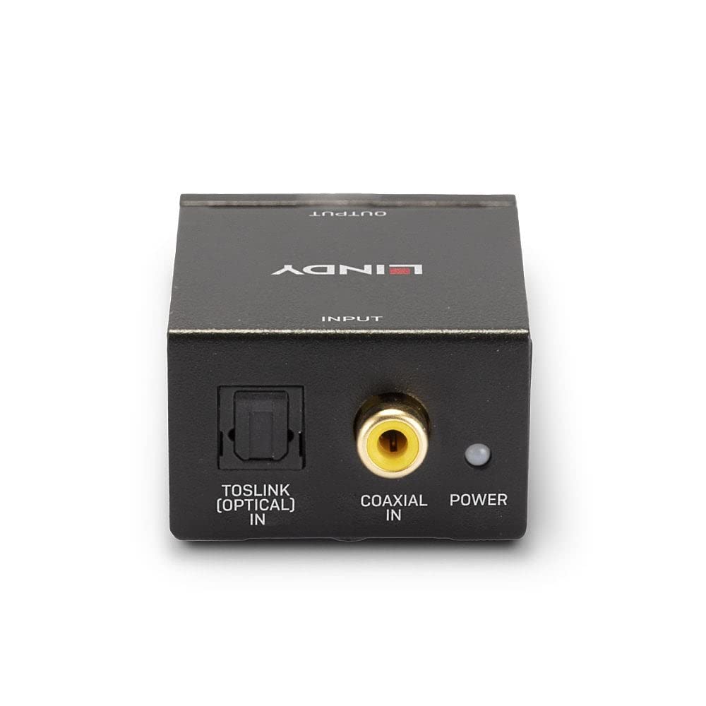 Lindy Convertisseur DAC TosLink (Optical) & Coaxial vers RCA