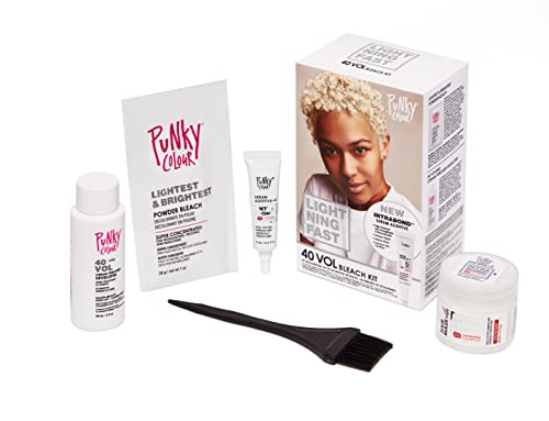 Punky 90953 Intrabond™ 40 Vol Bleach Kit, Fast Bleaching Action For Brighter Hair thumb #1
