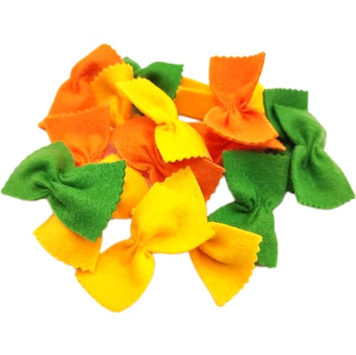 MiniWorldFood Pasta Felt Play Food, farfalle Soft, Bow tie, Pretend