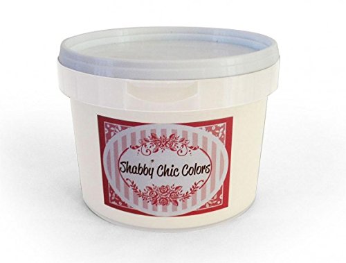 shabbychiccolors - CHALK PAINT (PITTURA A GESSO) SHABBY AD ALTISSIMA COPERTURA – BIANCO SETA 03-500 ML