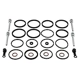 All Balls Racing Front Caliper Rebuild Kit 18-3178 Compatible With/Replacement For Honda CBR929RR 2000-2001, CBR954RR 2002
