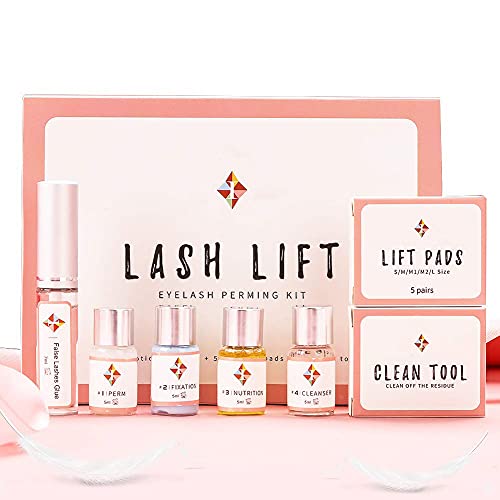 Lash Lift Kit,Eyelash Perm Kit Lash Curling Professional Eyelash Curling Perming Kit Semi-Permanent Curling Perming Wave Suitable For Salon