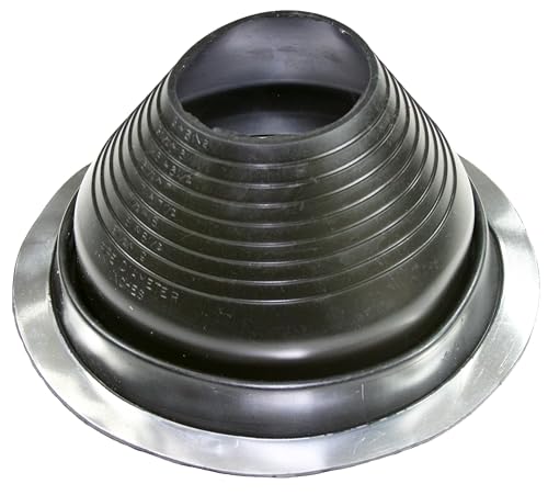 Junta flexible de paso de techo EPDM, brida antiingreso de agua, resistente a la temperatura, protección de chimenea, cables de tubería, paneles universales #6 (125-230 mm)