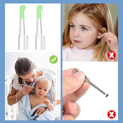 Ear Wax Removal Tool, Ear Spoon, Ear Pick for Hiacinto OS700 Otoscope, Digital Otoscope, 3.9mm Ear Wax Remover Pack of 3 - Thumbnail 4