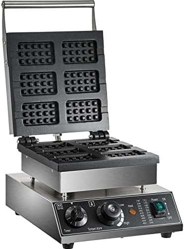 YUZZI Baking Tools Waffle maker square round pancake sandwich cake oven baker kitchen cooking utensils (Color : Black)
