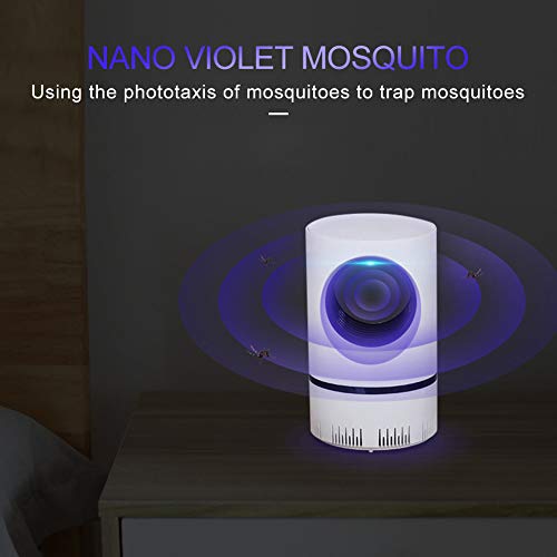 KKmoon Doméstico Mosquito Killer Inalação Mosquito Trap Lamp Eletrônico Mosquito Zapper Lâmpada LED