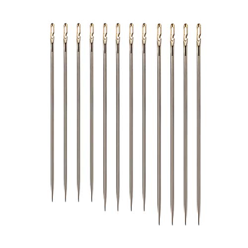 Lateral Blind Needle Self Threading Needles Easy to Go Through from Side H