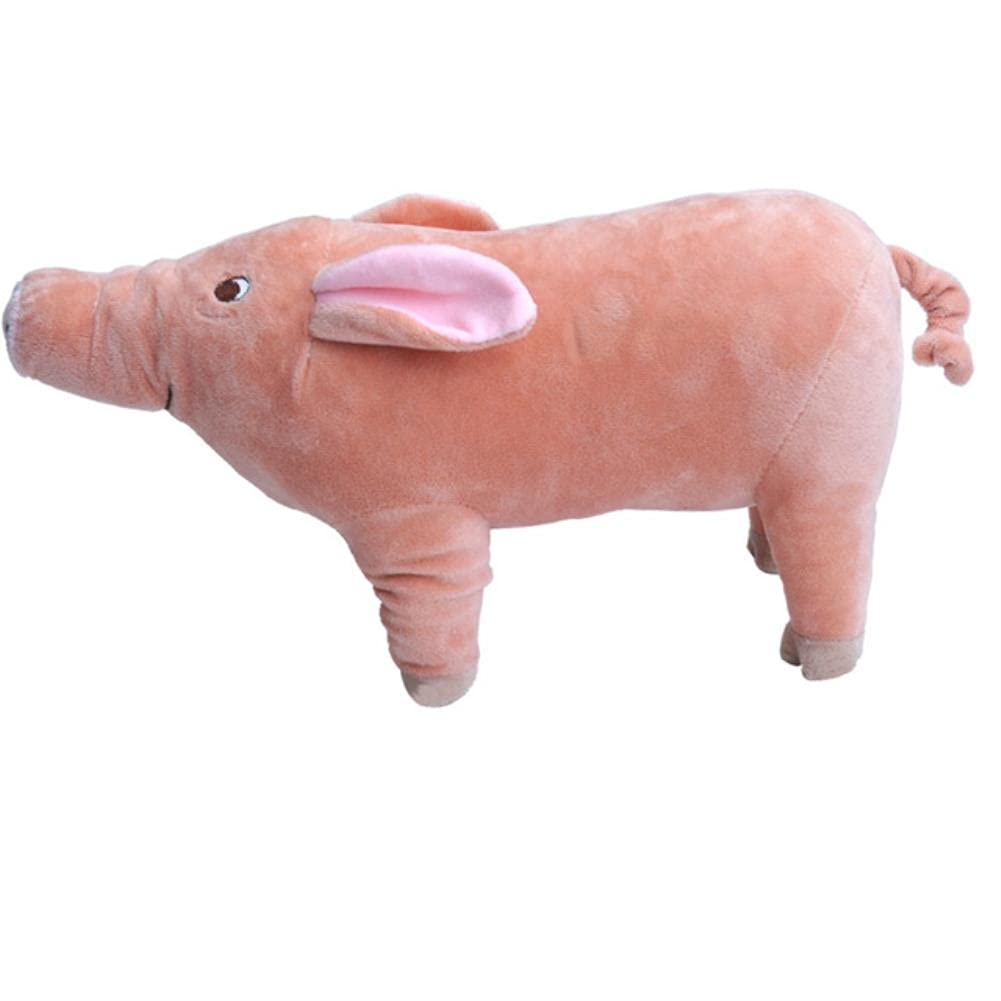 Jouet de porc de dormir en peluche pour apaiser les nuits du chien