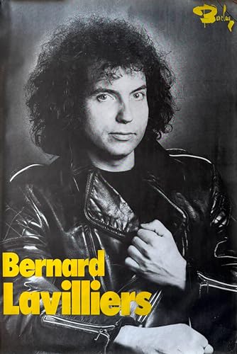 Affiche Bernard Lavilliers 80X120 cm grand poster mural vintage collection 1980