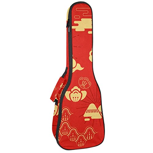 Housse de transport pour ukulélé du Nouvel An chinois – Pour concert soprano ténor – 58,4 cm – Épaisseur : 10 mm… - Les Beatles, Paul McCartney, John Lennon, RIngo Starr, George Harrison Housse de transport pour ukulélé du Nouvel An chinois - Pour concert soprano ténor - 58,4 cm - Épaisseur : 10 mm…
