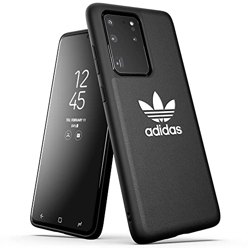 adidas Coque de Protection Originale conçue pour Samsung Galaxy S20 Ultra avec Logo trèfle - Noir