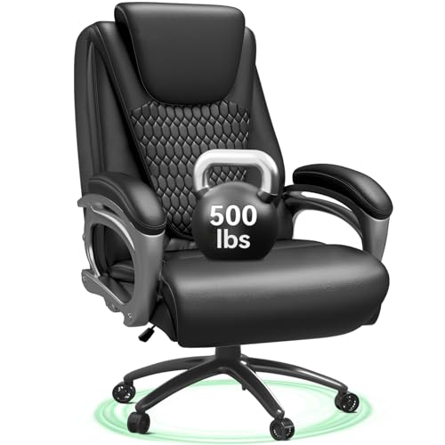 Vogue Furniture Direct Big and Tall Office Chair 500lbs,...