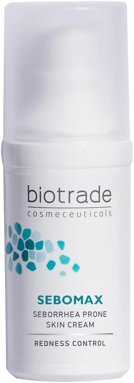 Face Cream with Sulphur & Crotamiton – Seborrheic Dermatitis Cream with Anti-Seborrheic Effect that Smooths Redness & Stops Scaling in the T-Zone – 30mL