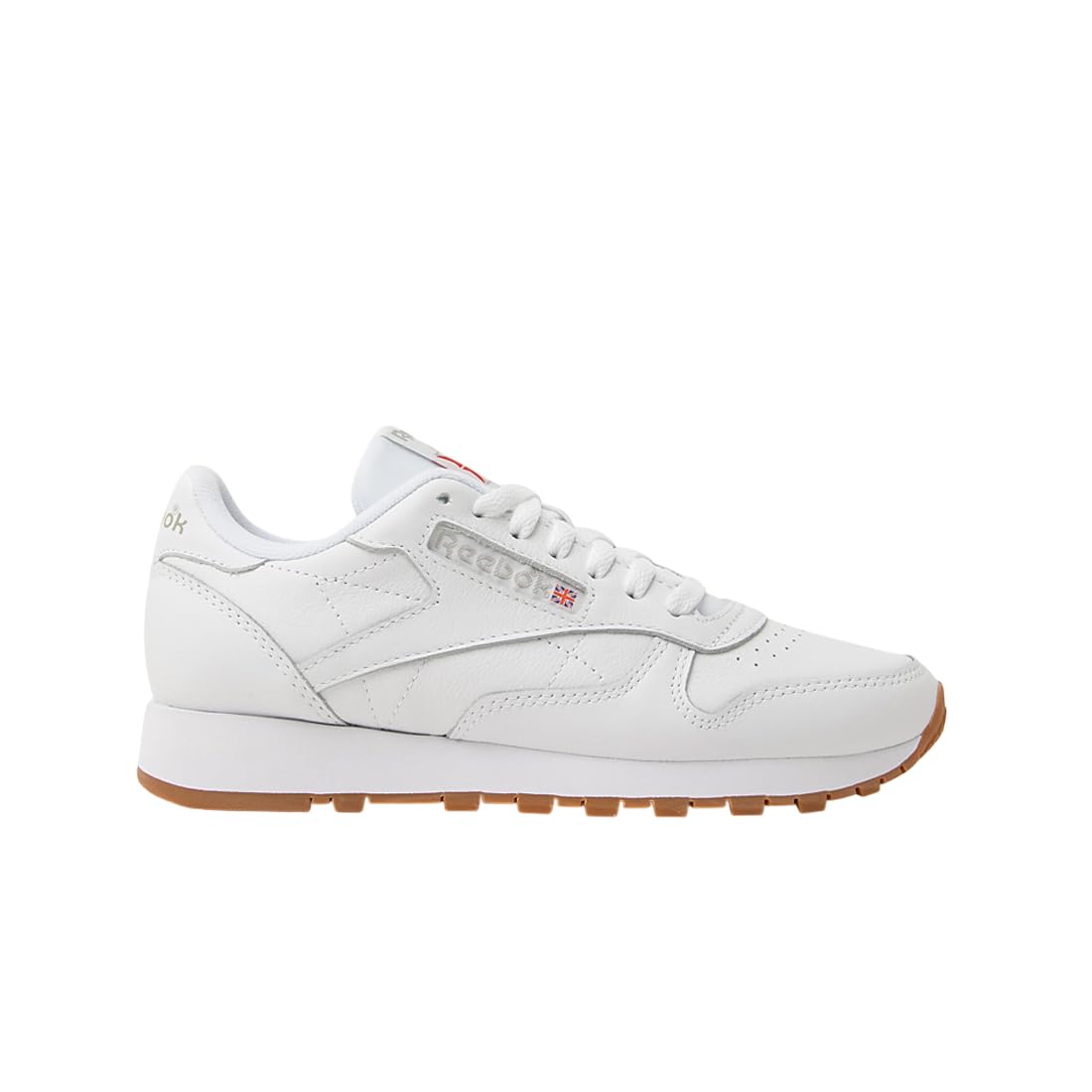 Reebok Men Classic Leather Sneaker, FTWR White/Pure Grey 3/Reebok Rubber Gum-03, 6.5