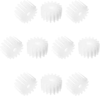 Othmro 10pcs Plastic Gears 16 Teeth Model 162A Reduction Gear Plastic Worm Gears for RC Car Robot Motor