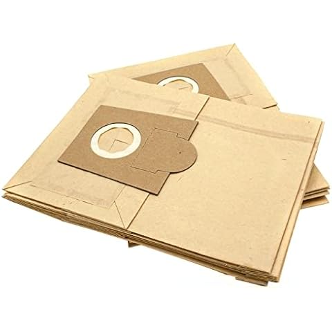 10x Bolsa de papel para aspiradora vhbw compatible con Bosch Alpha Cover