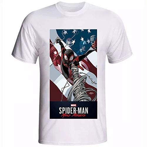 Camiseta Homem Aranha Miles Morales (G)