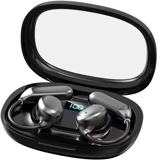 UCMDA Auriculares Traductor en Tiempo Real, AI 0,5S Traductor Instantaneo de Voz, Traductores Simultaneos con 164 Idiomas, con Auriculares Inalámbricos Bluetooth 5.3 y App, 3 Modos
