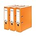 Produktbild Falken 3er Pack PP-Color Kunststoff-Ordner. Made in Germany. 8 cm breit DIN A4 orange Vegan